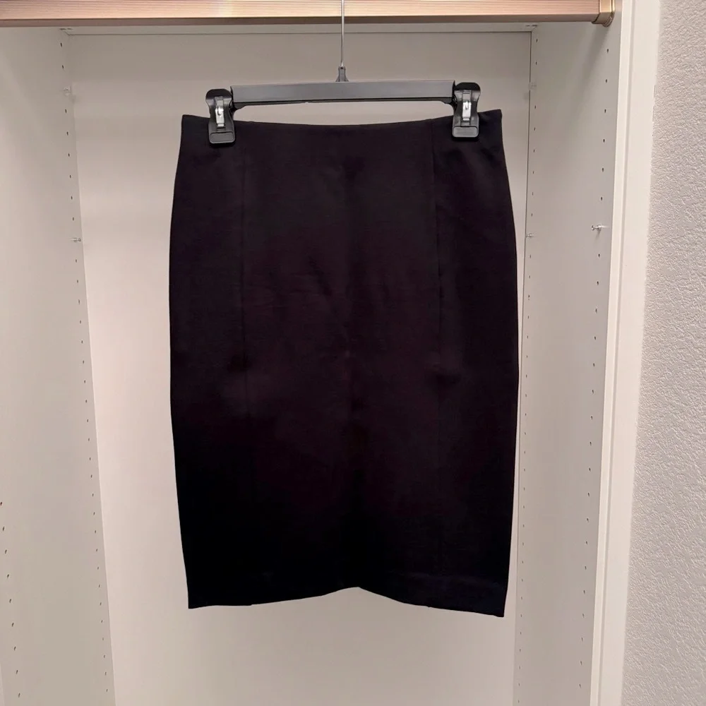Ann Taylor Black Pencil Skirt - Picture 1 of 3
